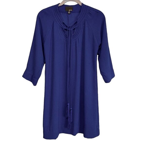 Greylin Royal Blue Double Tassel Tunic Dress Size XS - Picture 1 of 10